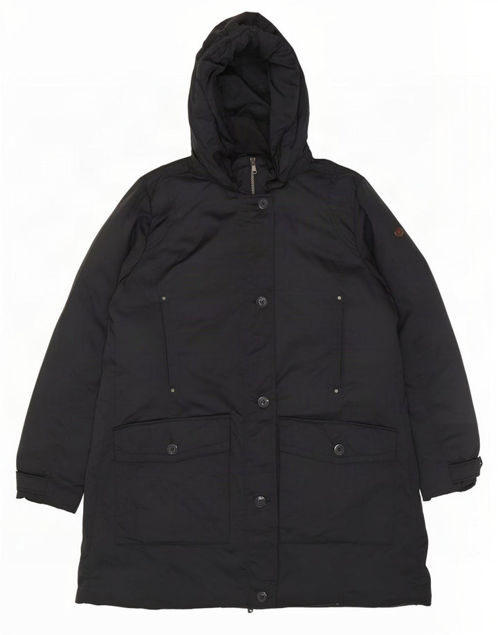 Casaco acolchoado com capuz feminino Canadiens IT 50 XL poliéster preto