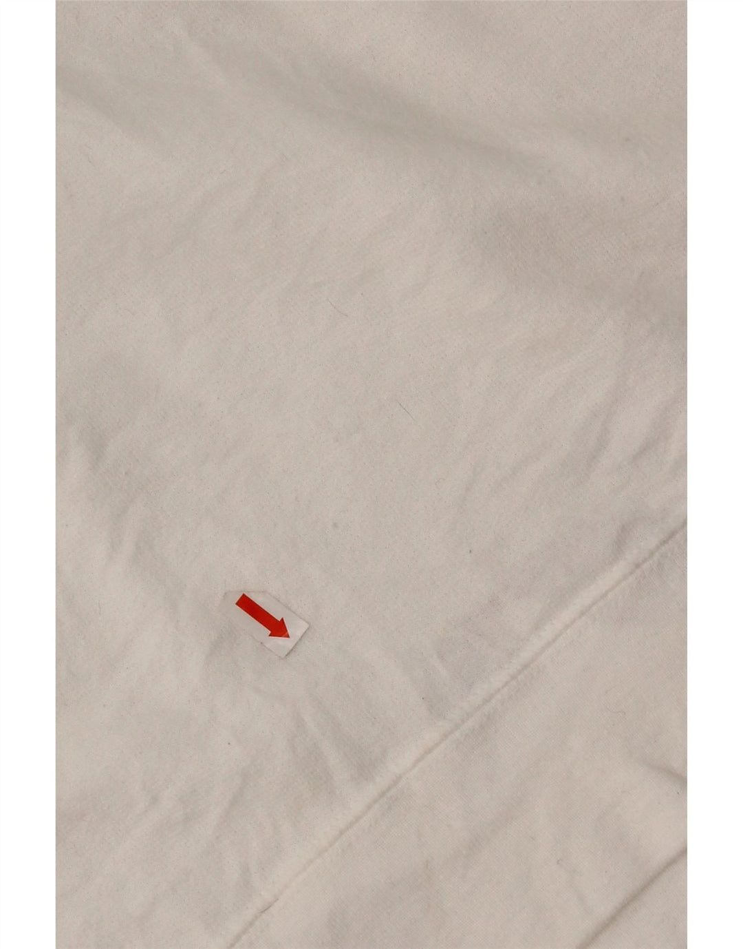 Jumper de moletom gráfico feminino Champion UK 16 grande poliéster branco