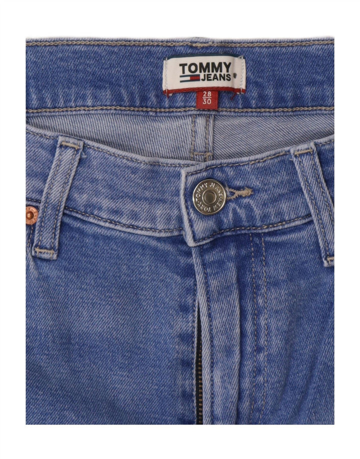 Jeans slim feminino TOMMY HILFIGER W28 L26 algodão azul