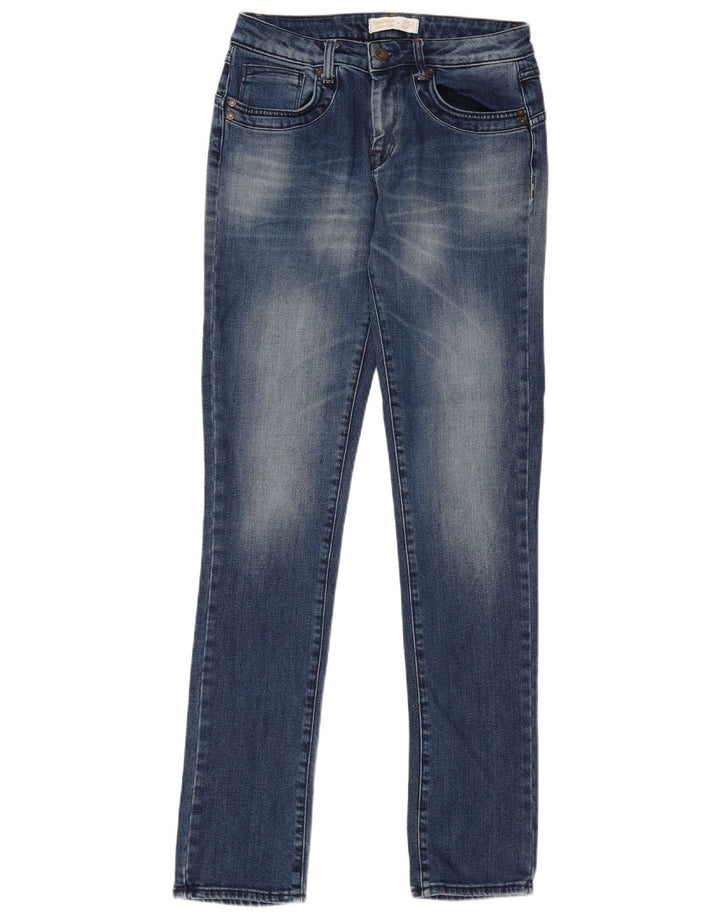 Carrera Calça Jeans Feminina 752 Regular Fit Straight IT 44 Médio W30 L32 Azul