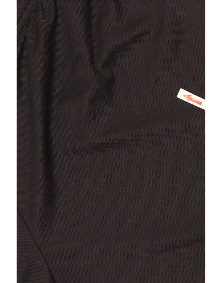 Shorts esportivos masculinos Adidas grande poliéster preto