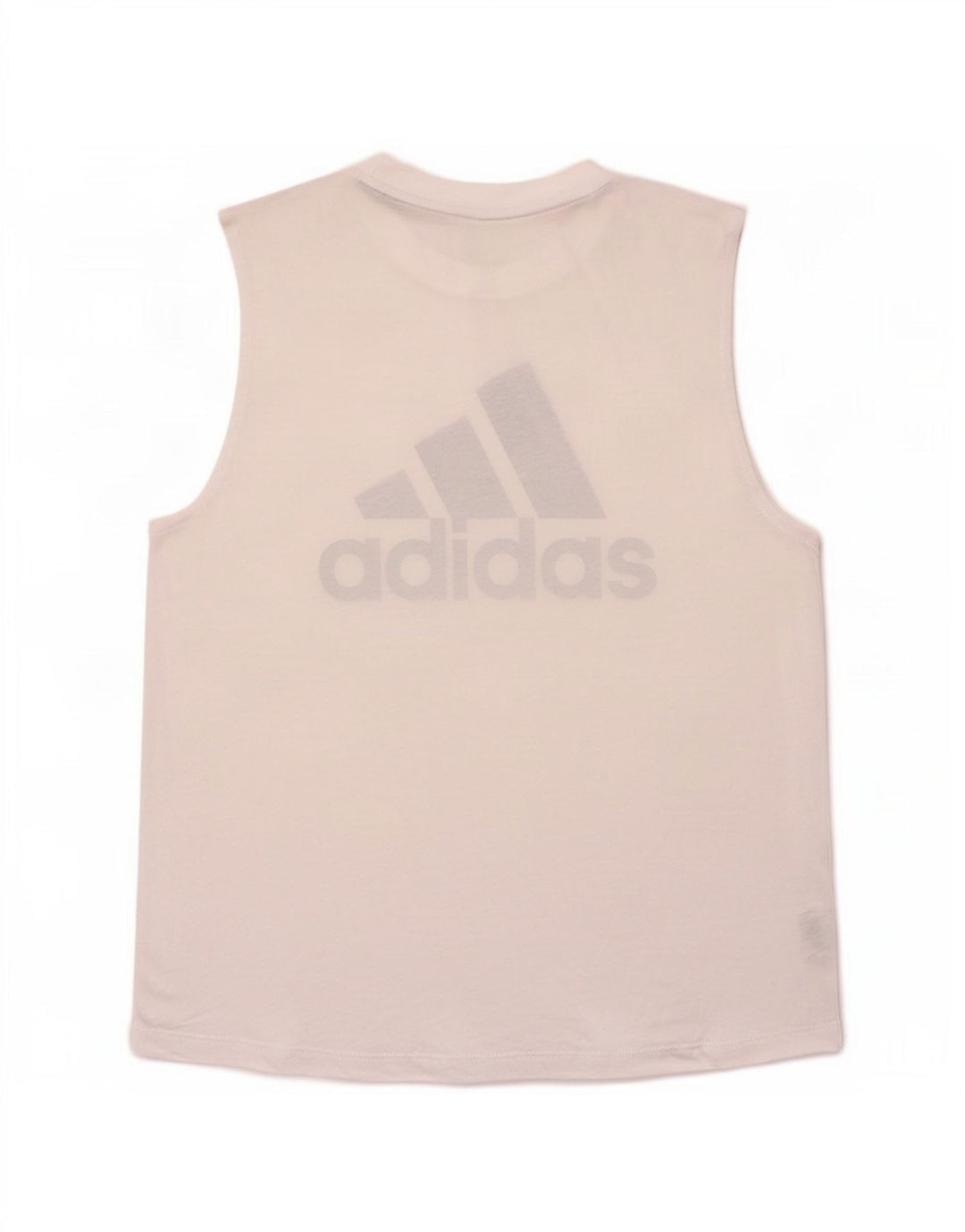 Adidas Womens Graphic Vest Top UK 12/14 Médio Branco Poliéster