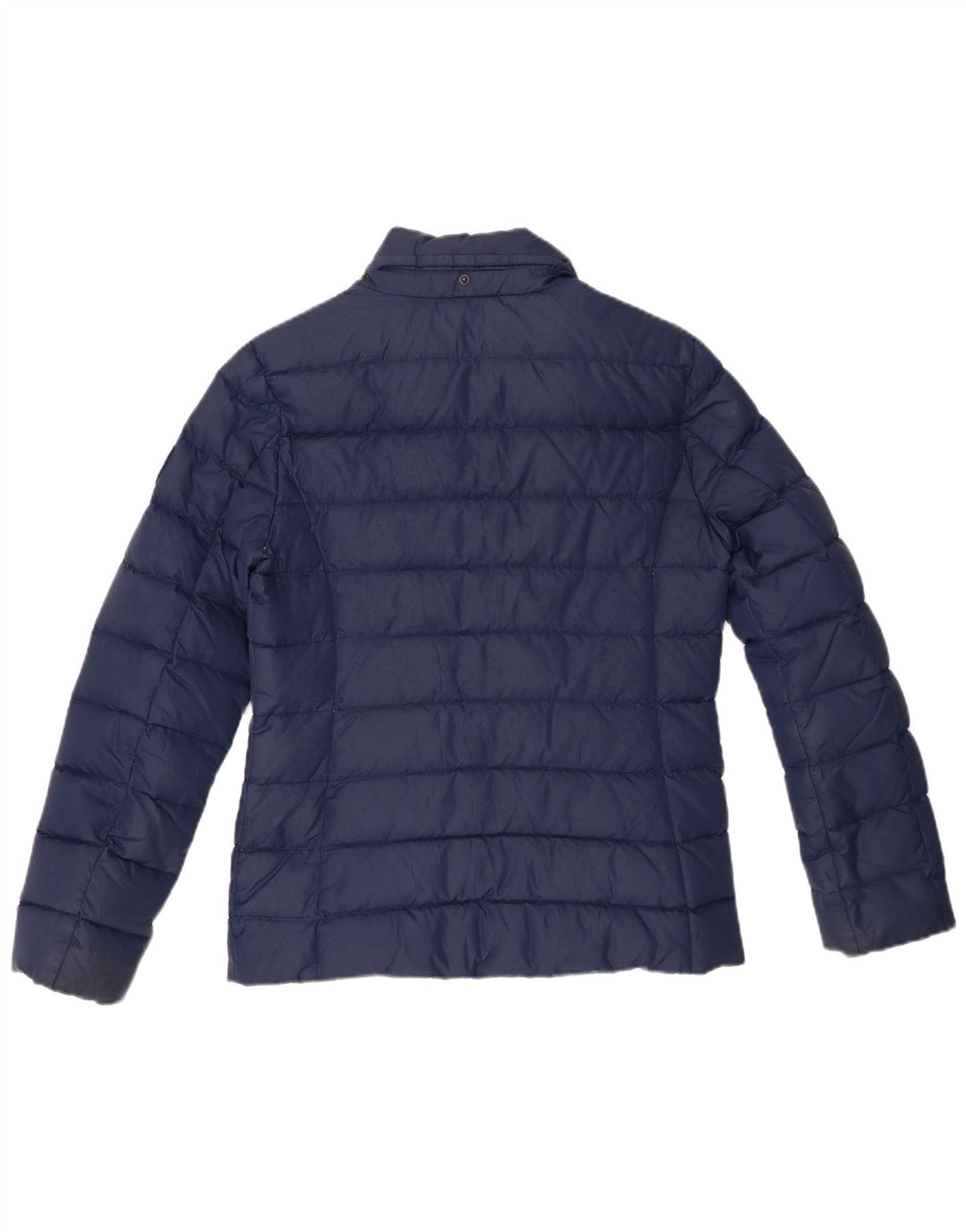 Jaqueta acolchoada feminina Tommy Hilfiger UK 14 poliéster azul marinho médio