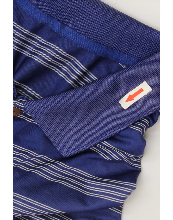 Camiseta Polo Masculina Nike 2XL Azul Marinho Listrada Poliéster