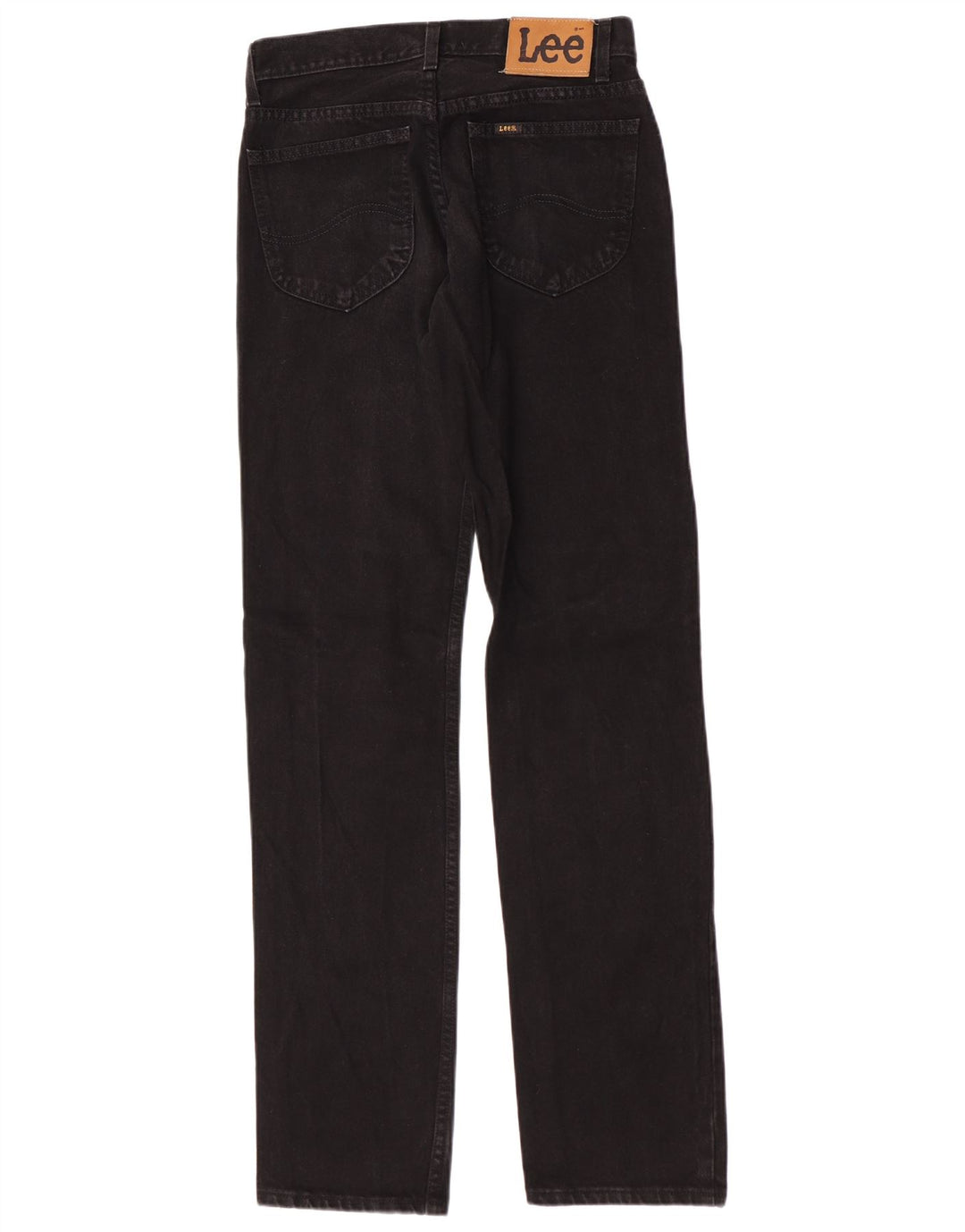 Lee Mens Seattle Straight Jeans W31 L34 Algodão Preto
