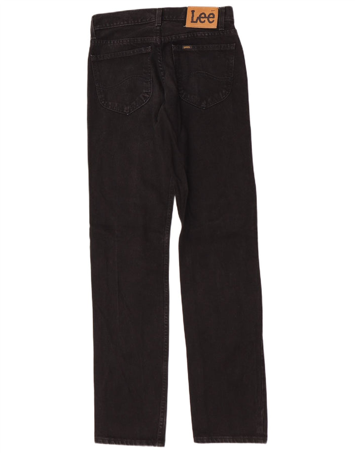 Lee Mens Seattle Straight Jeans W31 L34 Algodão Preto