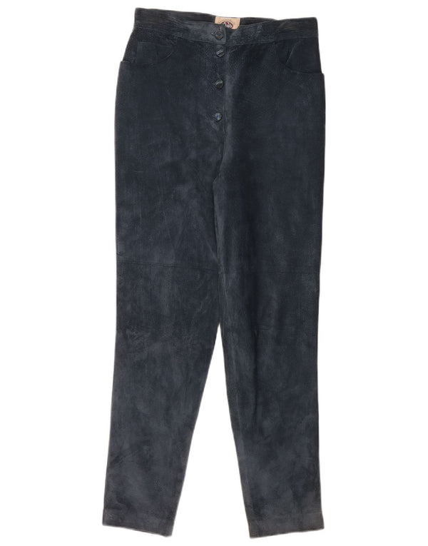 Calça Cônica Feminina Nazareno Gabrielli IT 44 Médio W28 L30 Azul Marinho