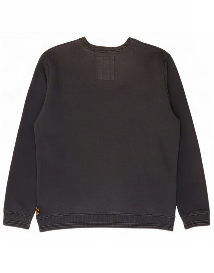 Fat Face Mens Moletom Jumper XL Algodão Preto