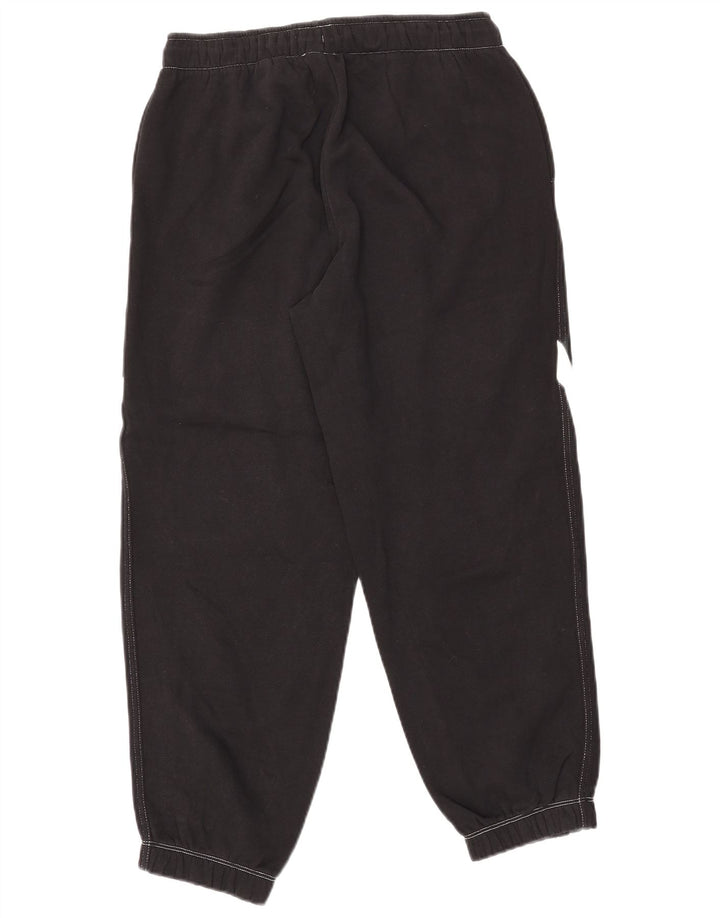 Calça esportiva feminina Nike Graphic Joggers UK 10 pequena de algodão preto