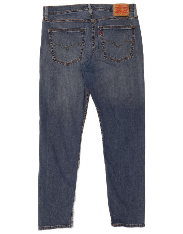 Calça jeans masculina Levi's 512 Slim Tapered W36 L32 azul algodão