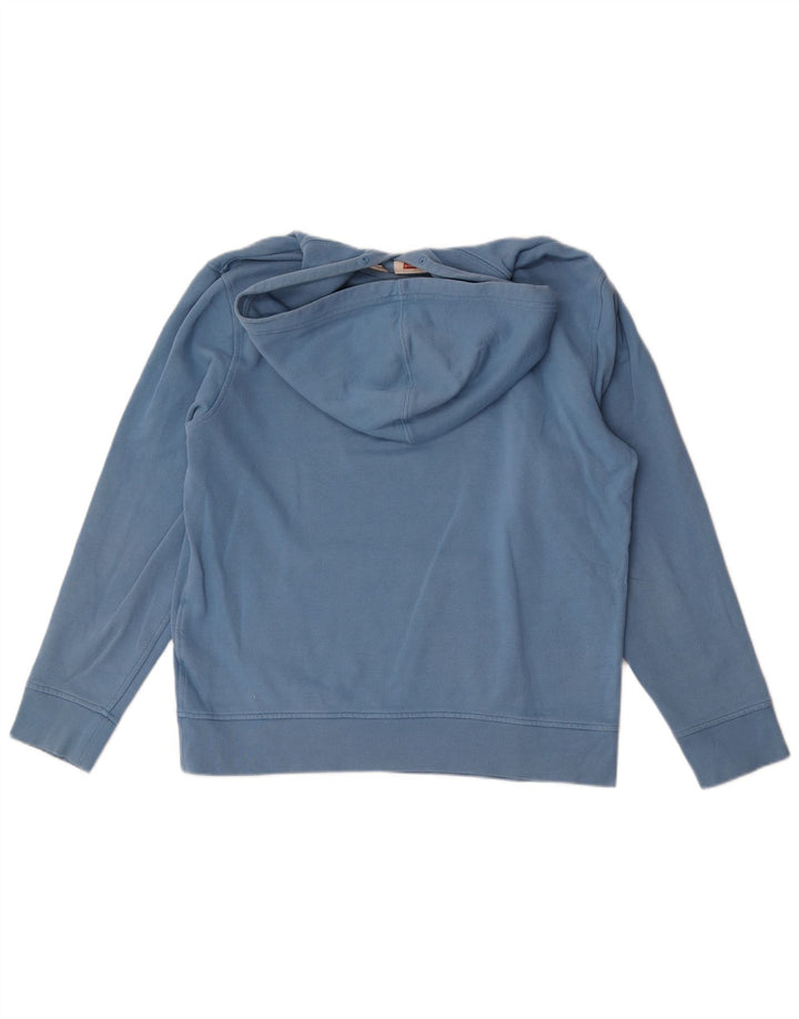 Suéter com capuz gráfico masculino Levi's grande algodão azul