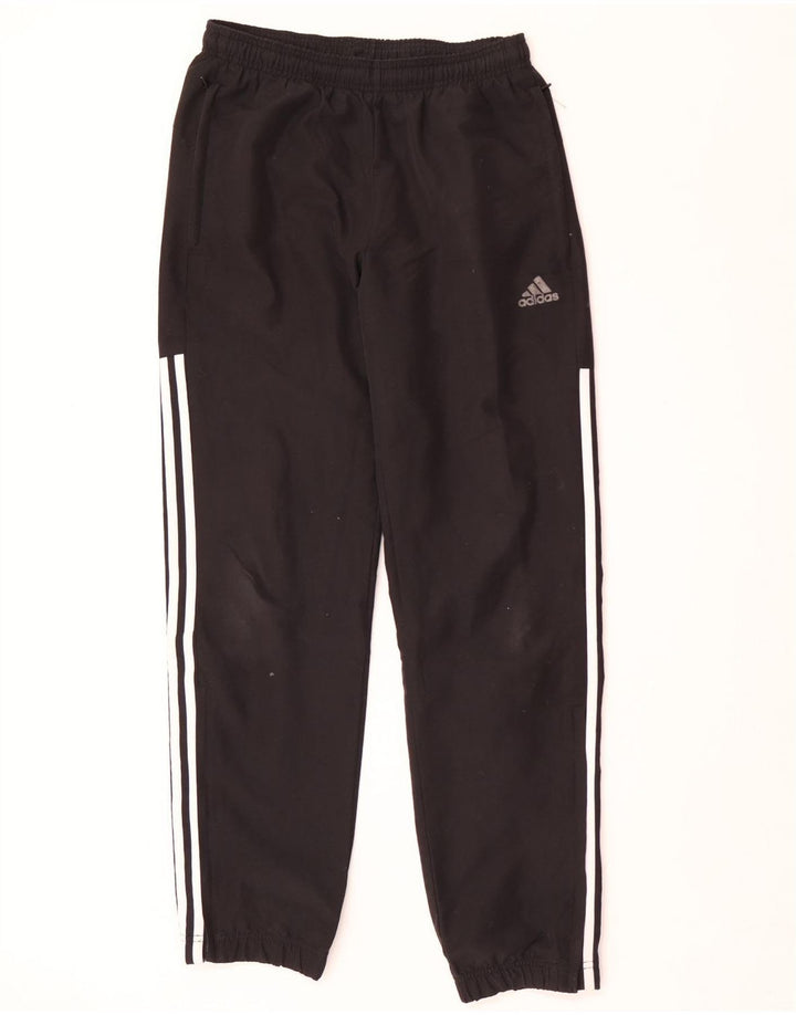 Adidas Mens Treino Calças Joggers Pequeno Poliéster Preto