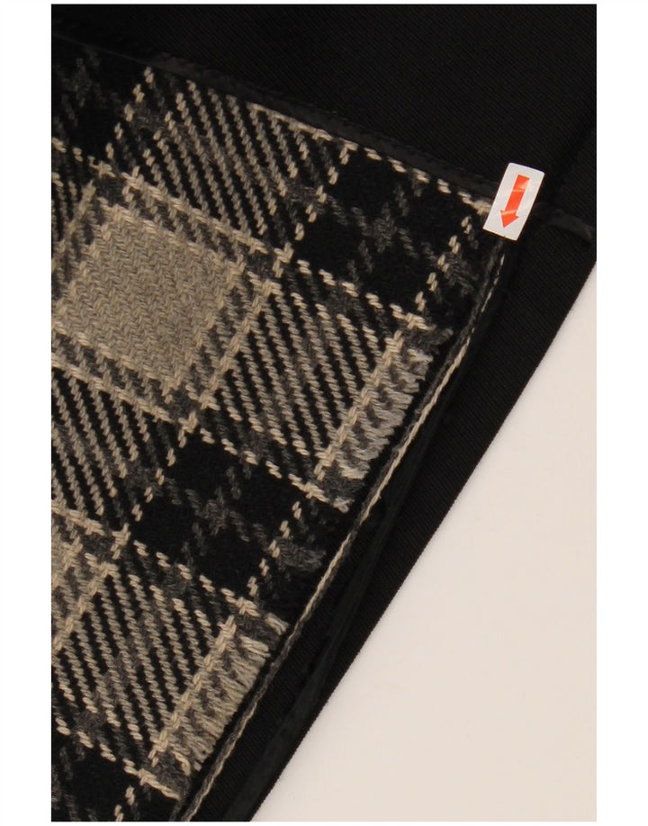 Lord Mens Trench Coat IT 48 Lã Preta Média