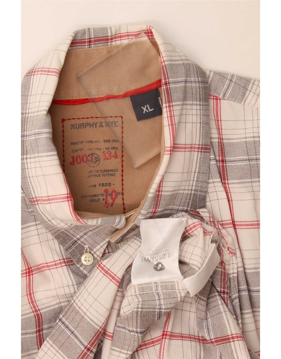 Camisa masculina Murphy & Nye XL xadrez multicolorida