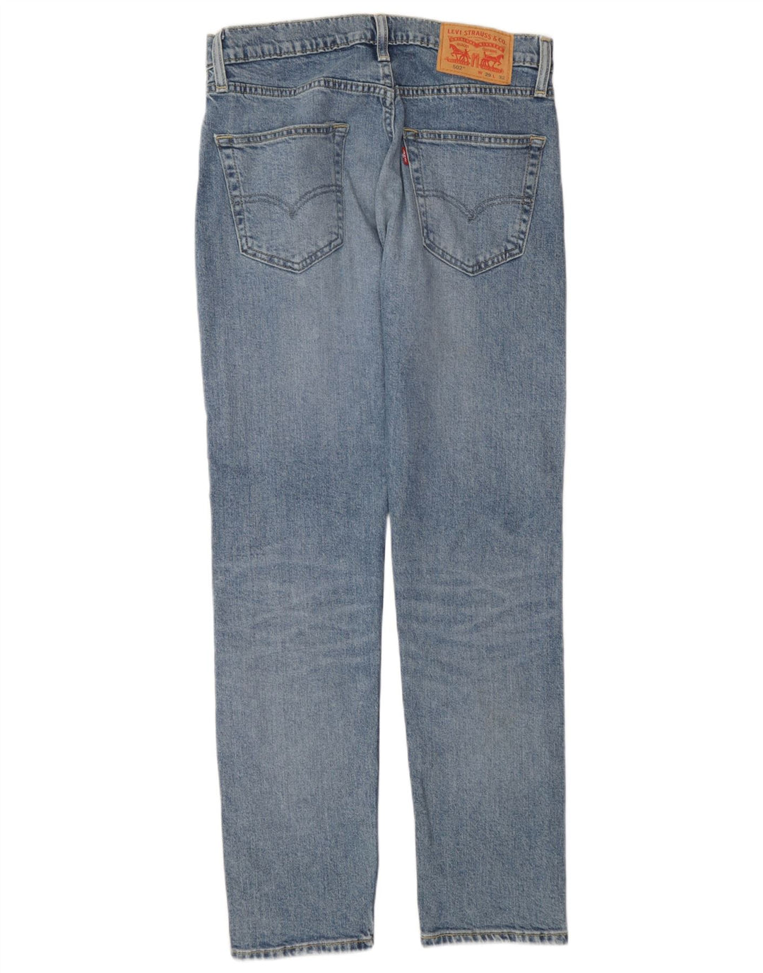 Calça jeans masculina Levi's 502 Tapered W29 L32 azul algodão