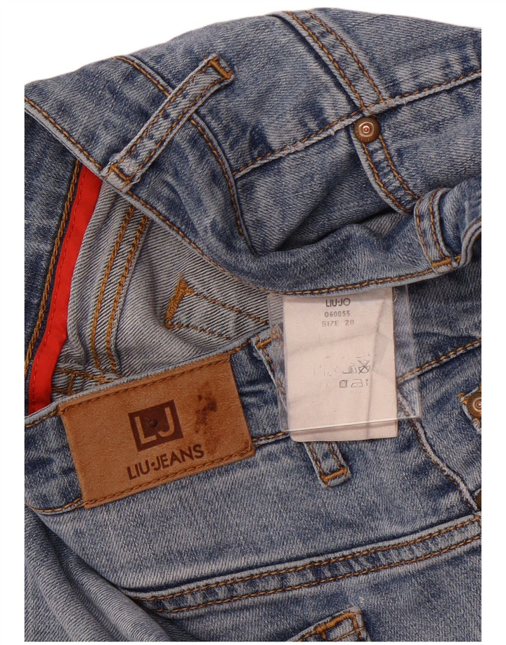 Calça jeans skinny feminina LIU JO W28 L29 azul
