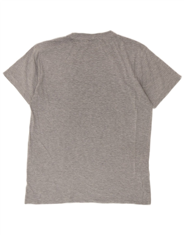 Camiseta masculina Fila Graphic Top cinza médio algodão