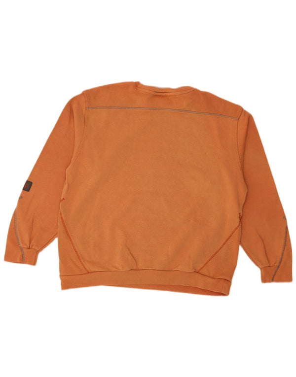 Puma Boys Graphic Sweatshirt Jumper 13-14 Anos Laranja