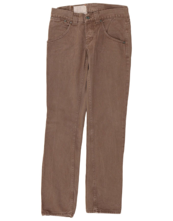 Dondup Jeans reto feminino W28 L30 bege