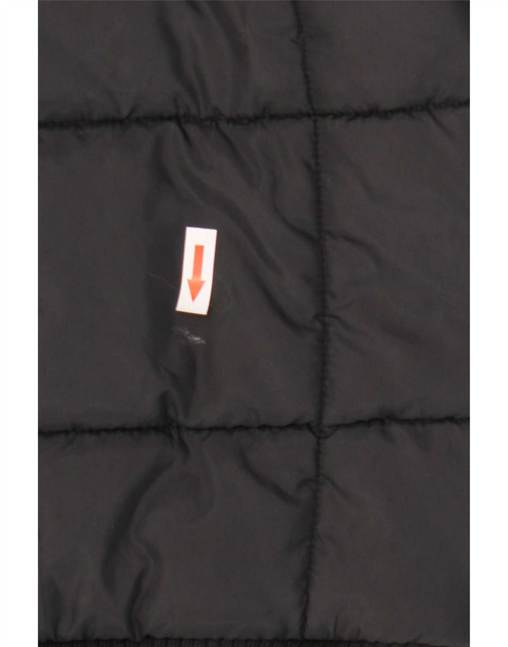 Jaqueta acolchoada com capuz feminina Adidas EU 32 XS poliéster preto