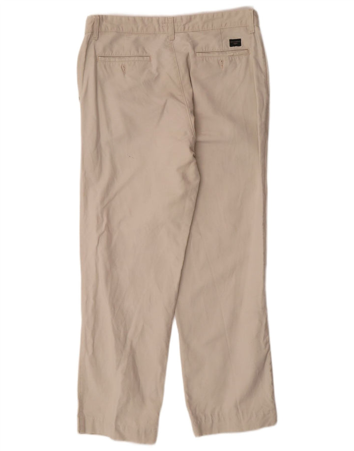 Calça chino masculina DOCKERS cáqui reta W36 L29 bege