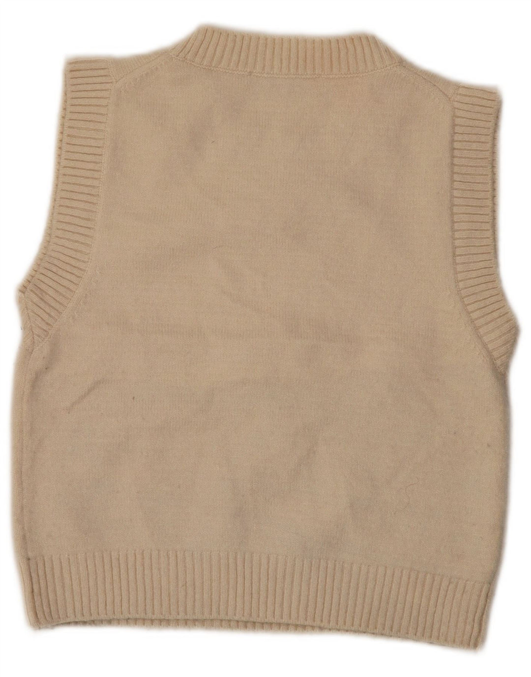 Zara Womens Crop Vest Regata Reino Unido 10 Pequeno Bege