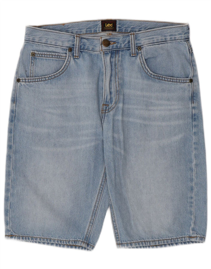 Shorts jeans masculino LEE W30 algodão azul médio