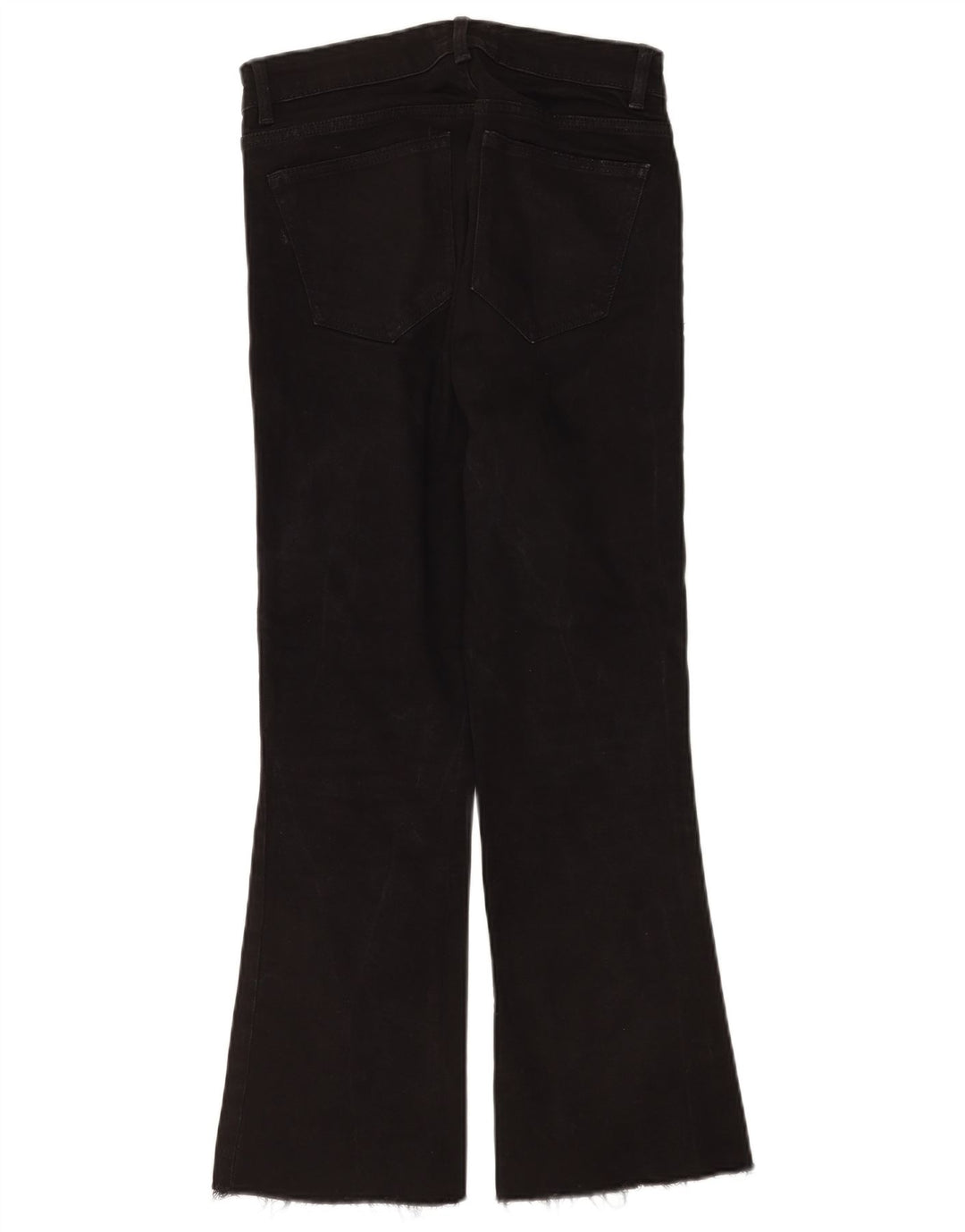 Zara Jeans feminino queimado EU 38 pequeno W28 L26 algodão preto