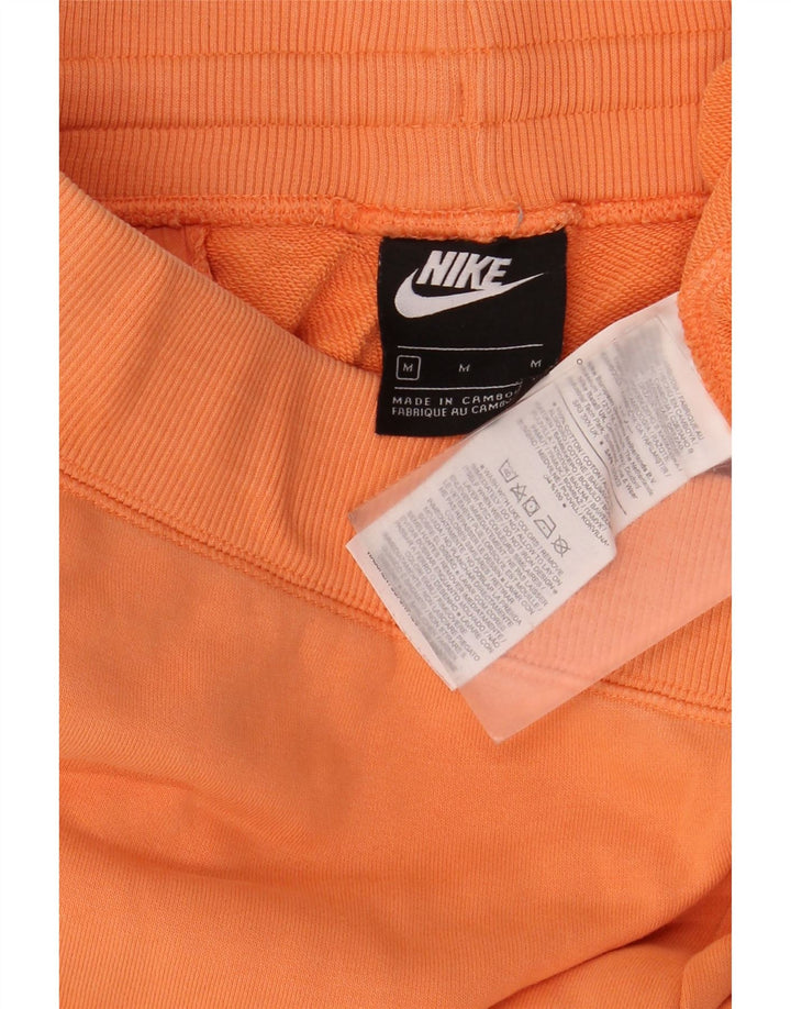 Calça de treino masculina Nike joggers médio laranja algodão