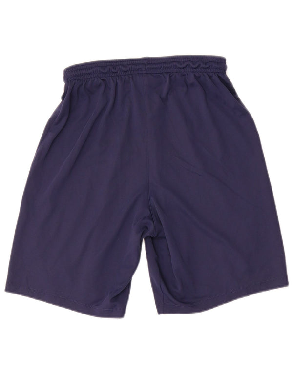 Shorts esportivos masculinos Nike Dri Fit Slim pequenos poliéster azul marinho