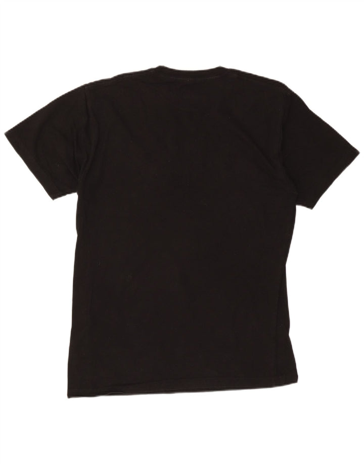 Camiseta masculina gráfica VANS Top médio algodão preto