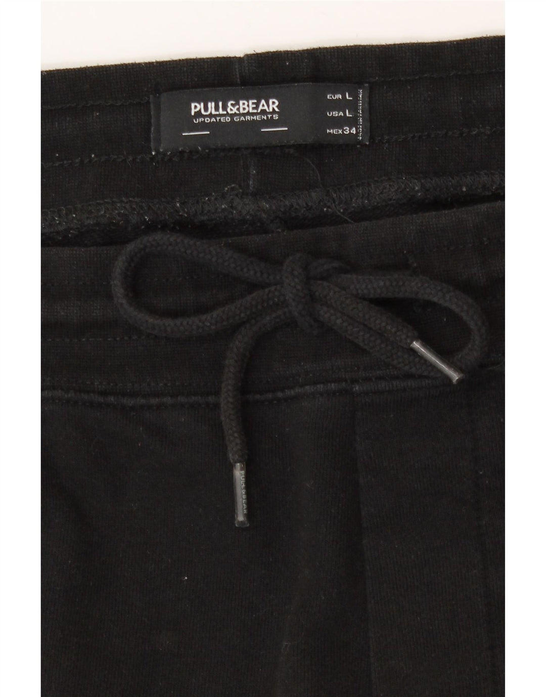 Shorts esportivos masculinos Pull & Bear grandes pretos