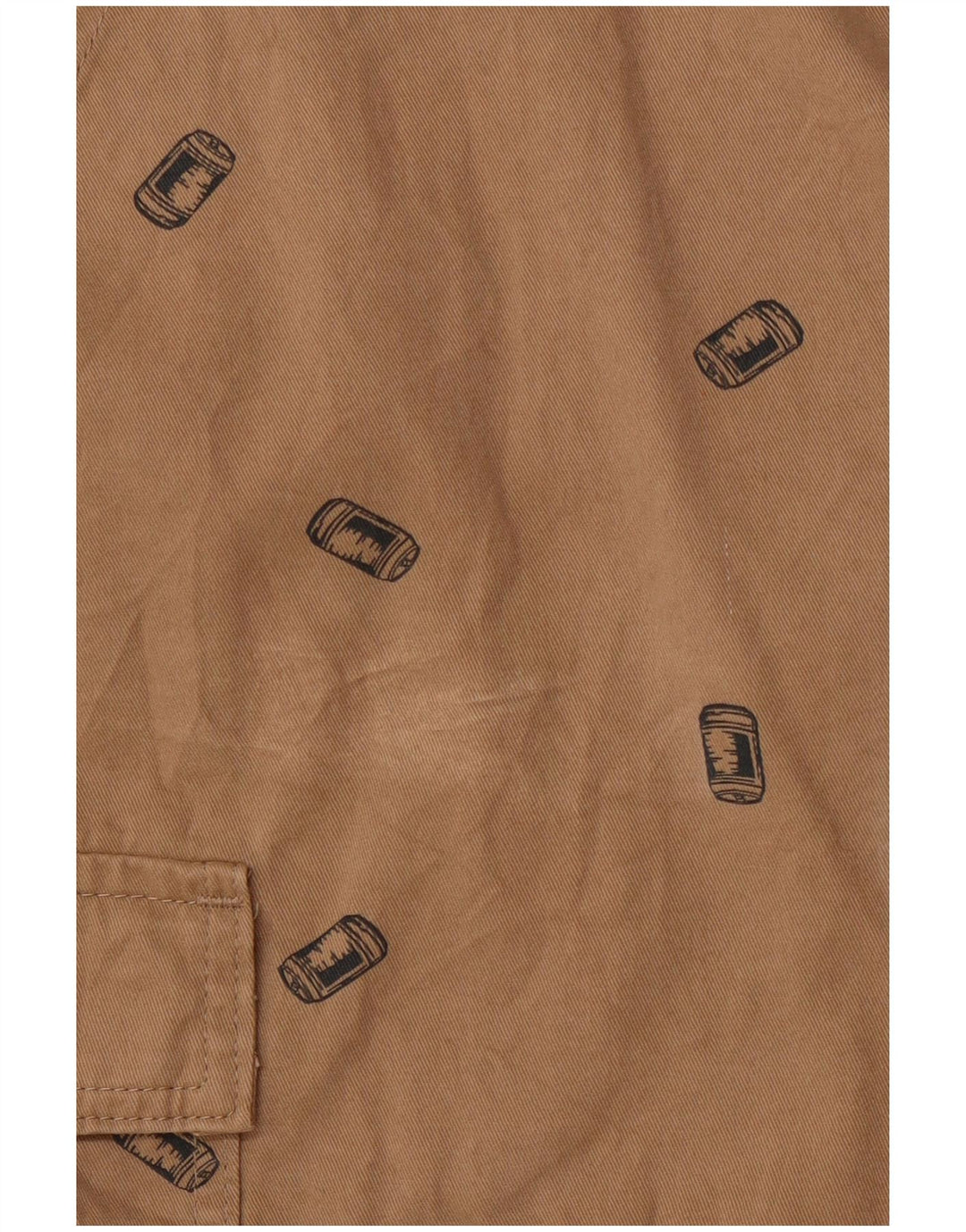 Shorts cargo masculino WRANGLER W40 XL algodão marrom