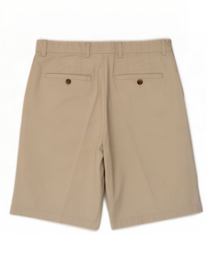 Farah Mens Chino Shorts Médio W32 Algodão Verde