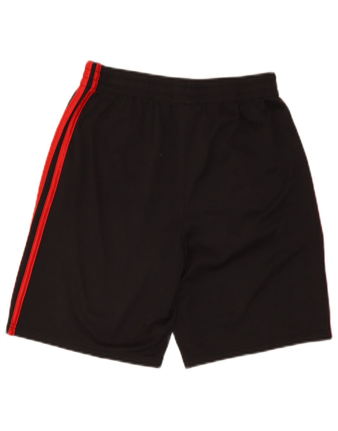 Shorts esportivos masculinos Adidas 14-15 anos grande poliéster preto