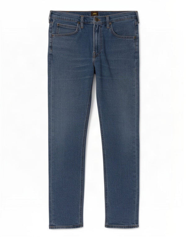 Lee Mens Luke Skinny Jeans W31 L34 Azul Algodão