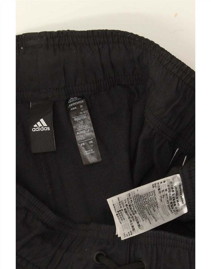Adidas Mens Sport Shorts Médio Algodão Preto