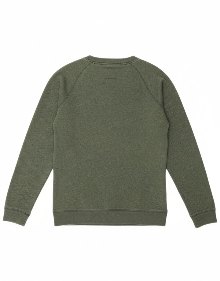 Suéter feminino JACK WILLS Reino Unido 8 pequeno algodão verde