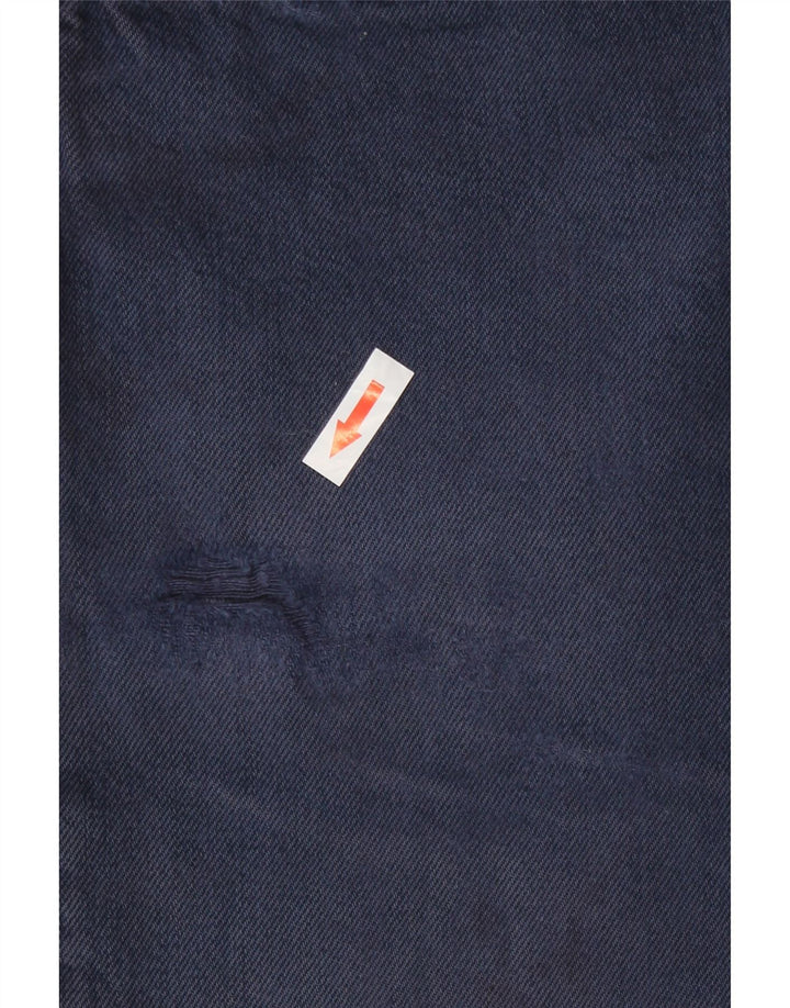 Calça jeans masculina Levi's 501 Straight W38 L27 azul marinho