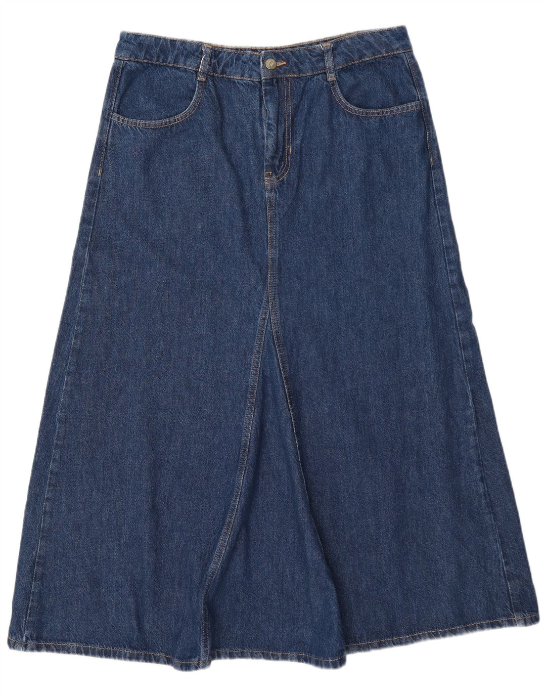 Saia jeans feminina Zara grande W30 azul