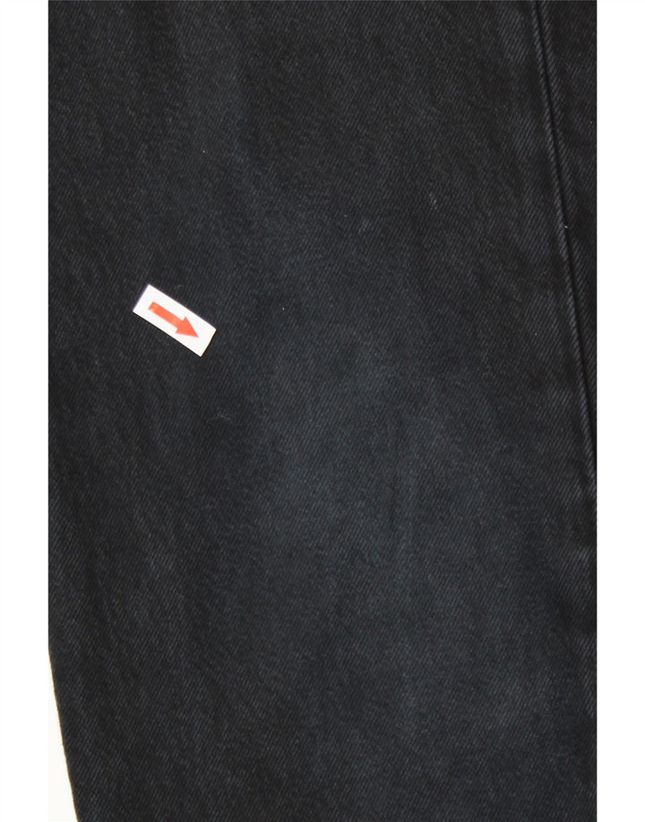 Jeans Levis 501 Straight Masculino W33 L30 Algodão Preto