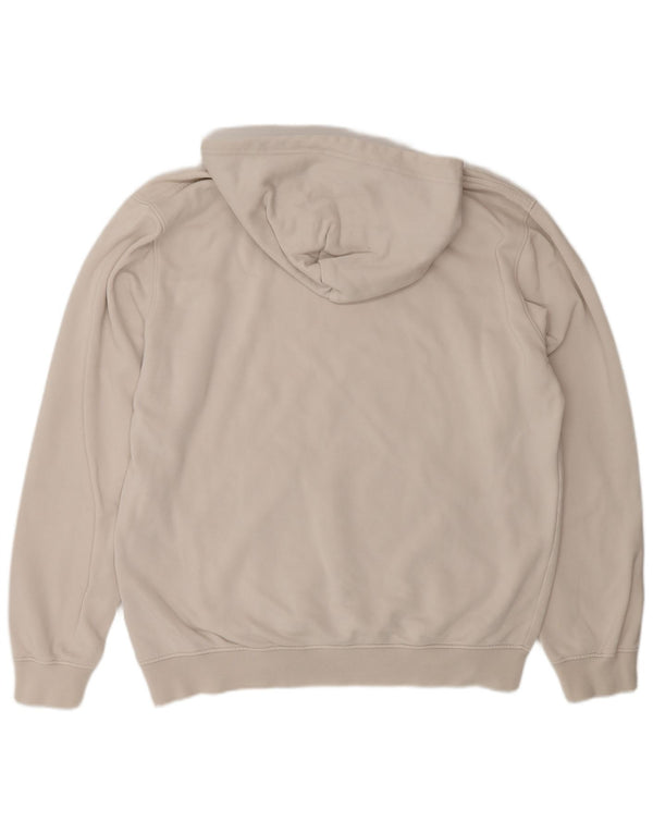 Jumper com capuz gráfico masculino Champion XL algodão branco