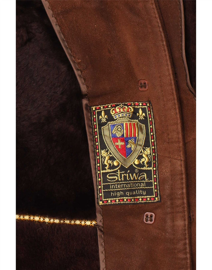 Casaco feminino Striwa Shearling IT 42 marrom médio