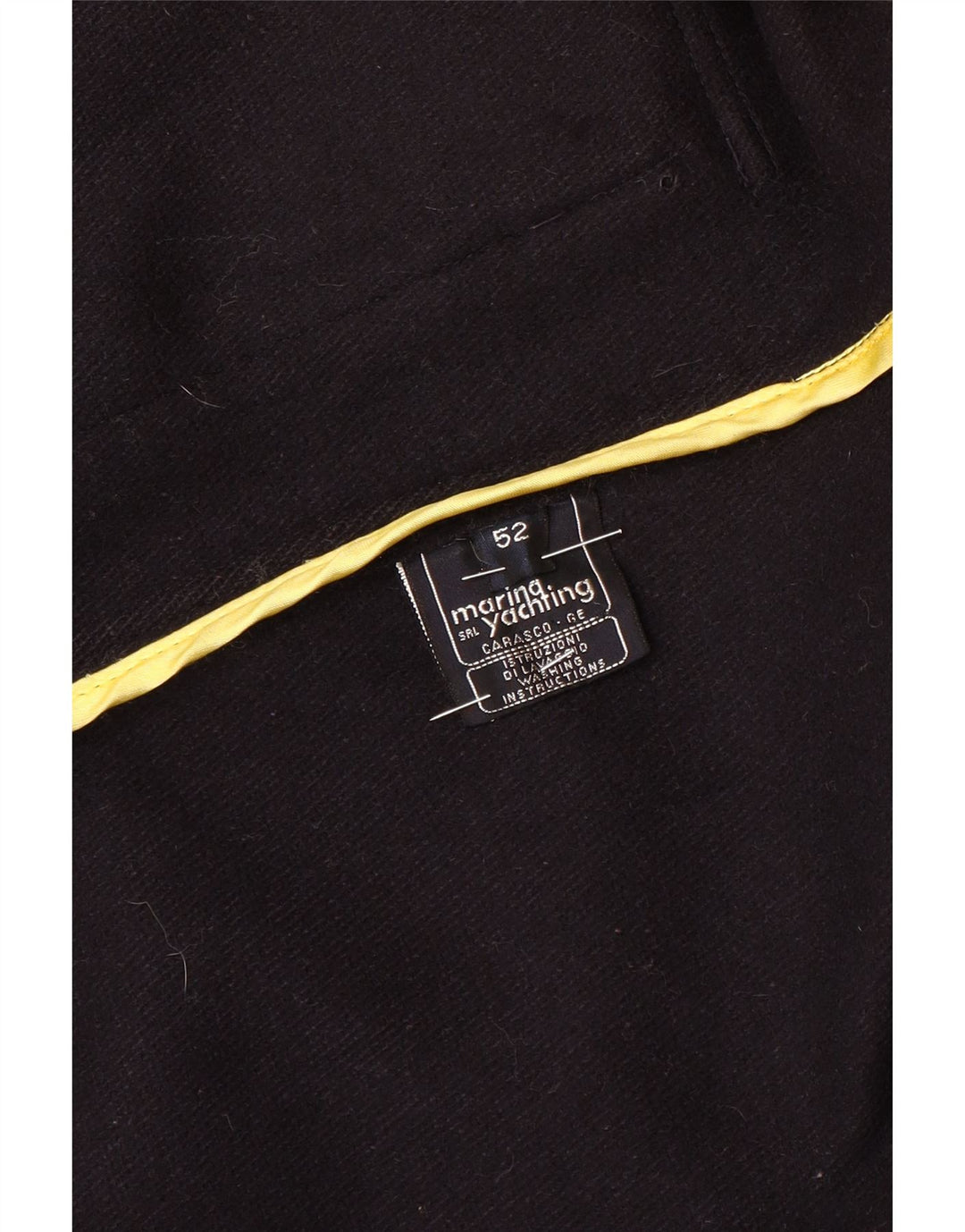 Casaco Duffle Masculino Marina Yachting IT 52 XL Azul Marinho