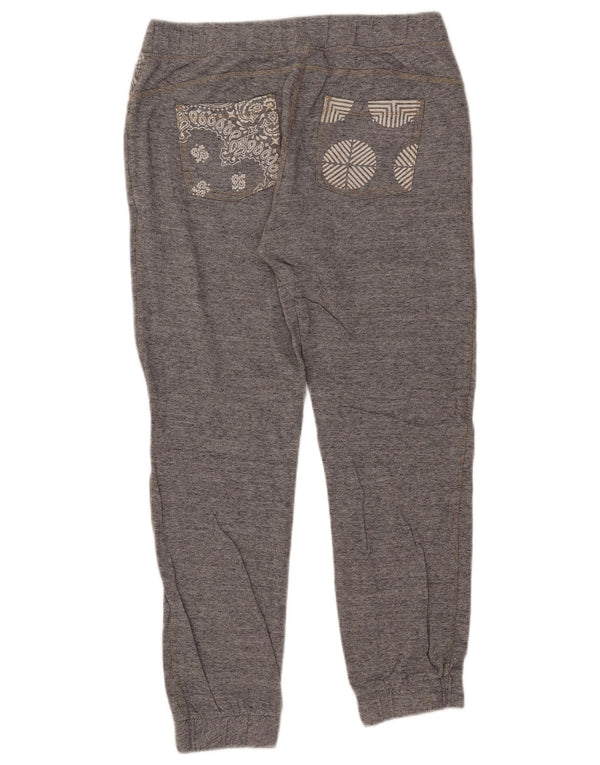Calça de treino feminina Champion Joggers UK 14 cinza médio Paisley