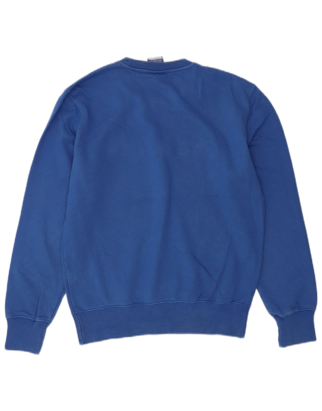 Champion moletom gráfico masculino jumper pequeno azul algodão