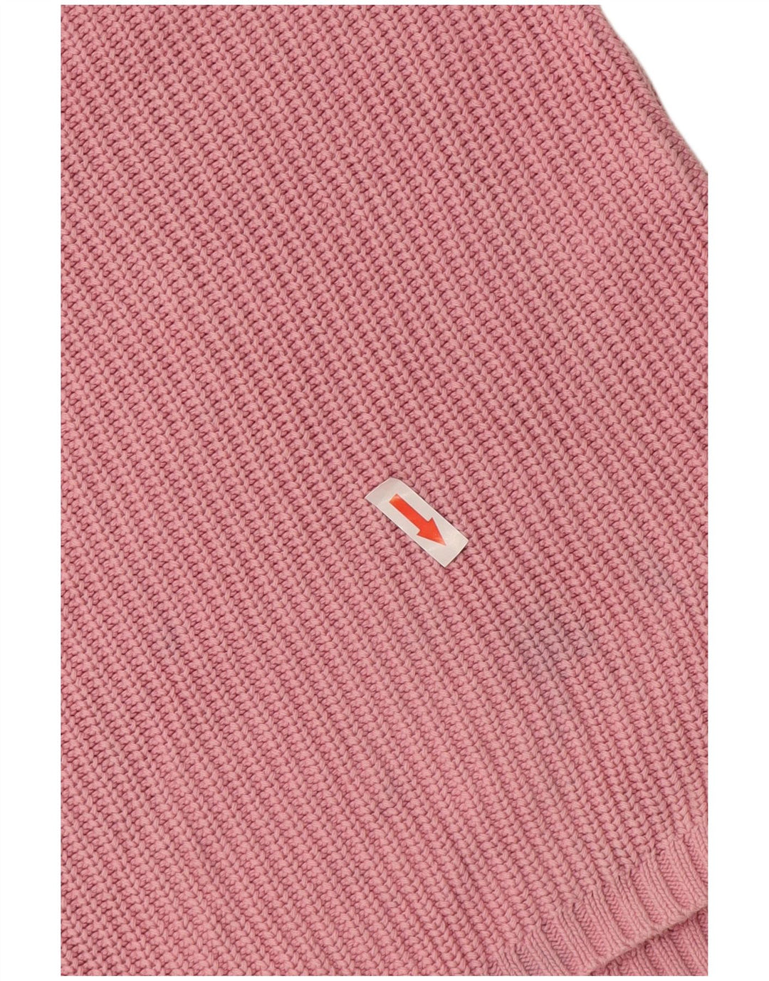 Suéter feminino Marks & Spencer grande com gola canoa Reino Unido 10 pequeno rosa