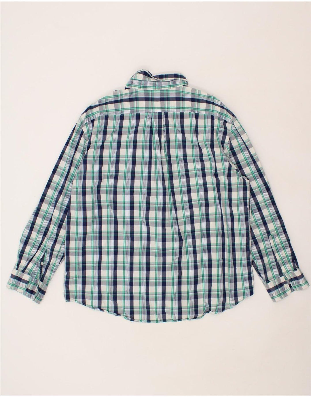 IZOD Mens Shirt 2XL Multicoloured Check Cotton Vintage Izod and Second-Hand Izod from Messina Hembry 