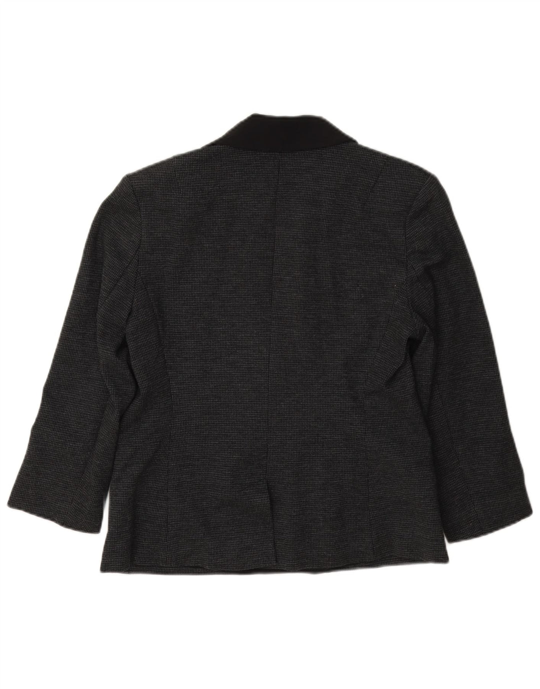 Jaqueta blazer feminina French Connection com peito duplo Reino Unido 12 cinza médio
