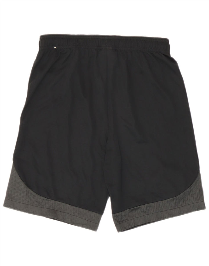 Shorts esportivos gráficos Nike Boys 12-13 anos, grandes, pretos, poliéster